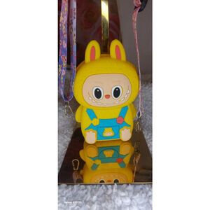 This ugly, yet so cute baby is taking over! Labubu Baby! Small Yellow Coin Purse